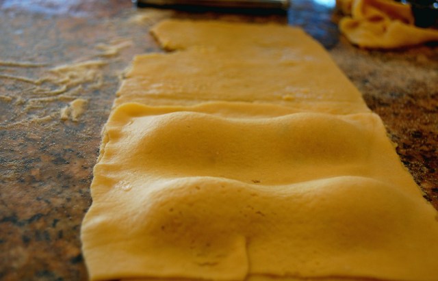 Pumpkin & Sage Ravioli in What Else- A Brown Butter Sauce | The Baker ...